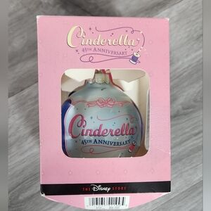 Cinderella 45th Anniversary Christmas Ornament Vintage 1995
